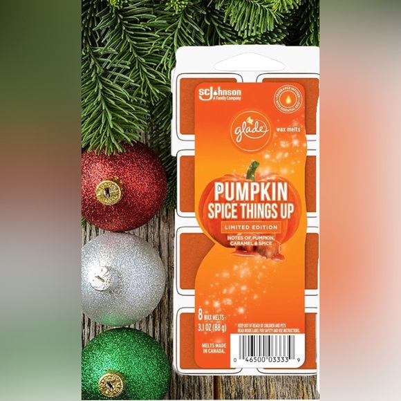 Glade Wax Melts, Spice Things Up Limited Edition, 8 Count 🍁 - Picture 1 of 7